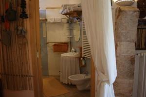 Koupelna v ubytování Mini suite alla Cascata