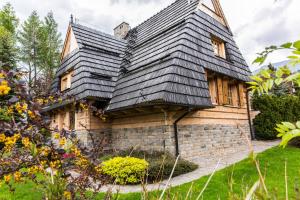 Vonkajšia záhrada v ubytovaní udanypobyt Dom Z Ogrodem