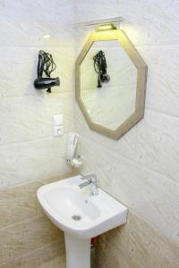 Koupelna v ubytování Park Hotel Kutaisi