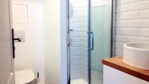 Bilik mandi di Appartement Amalfi Hyper Centre