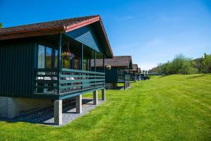 Zahrada ubytování Logierait Pine Lodges
