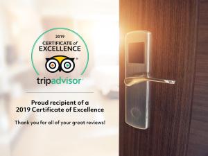 Certifikát, hodnocení, plakát nebo jiný dokument vystavený v ubytování Mount Mary Inn