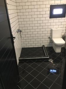 Koupelna v ubytování Studio Theano