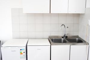 Kuchyňa alebo kuchynka v ubytovaní Hit apartment