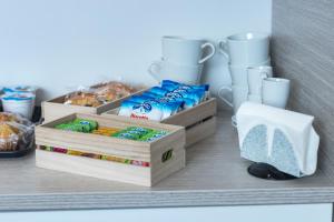 Coffee and tea making facilities at Sicilia Bedda B&B