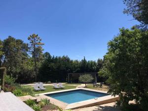 Πισίνα στο ή κοντά στο Du rêve Ô naturel - Maison de vacances entre Gorges de l'Ardèche et Gard
