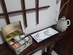 Coffee and tea making facilities at Dolce Rosa ♡ Centro Storico