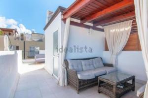 Posezení v ubytování Two bedroom duplex with spectacular ocean view in Costa Adeje