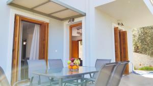 Χώρος καθιστικού στο Epidavros View Villas