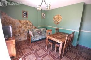 A seating area at El Rincon de Piedra