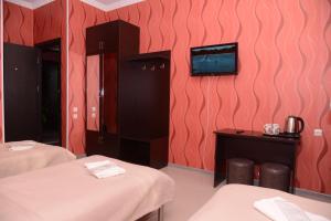 Voodi või voodid majutusasutuse Hotel Like toas