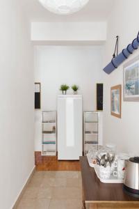 Kuchyň nebo kuchyňský kout v ubytování Rooms Hvar