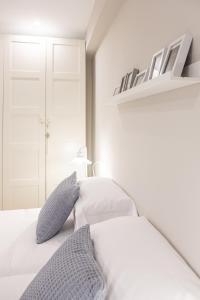 Postel nebo postele na pokoji v ubytování Apartamento de diseño centrico con terraza espectacular