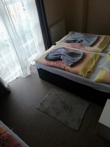 Postel nebo postele na pokoji v ubytování Penzion Andy