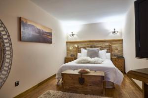Posteľ alebo postele v izbe v ubytovaní Casona De Torres