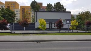 Budynek, w którym mieści się apartament