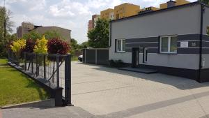 Budynek, w którym mieści się apartament