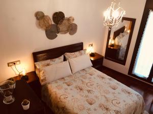 Postel nebo postele na pokoji v ubytování Casa Miñor