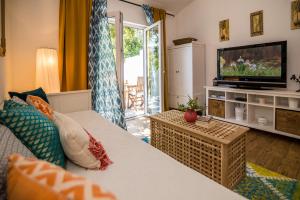 Et tv og/eller underholdning på Apartments Terra