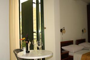 Кровать или кровати в номере Hotel Danica