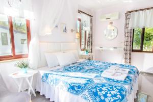 Postel nebo postele na pokoji v ubytování Masal Tatil Evi