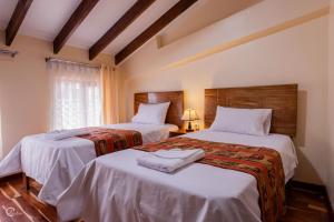 Katil atau katil-katil dalam bilik di Quechua Hostal Recoleta