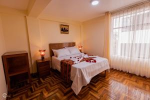 Katil atau katil-katil dalam bilik di Quechua Hostal Recoleta