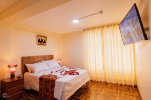 Katil atau katil-katil dalam bilik di Quechua Hostal Recoleta