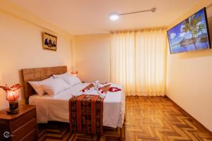 Katil atau katil-katil dalam bilik di Quechua Hostal Recoleta