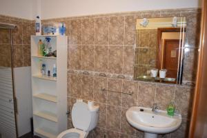 Kúpeľňa v ubytovaní B&B La Caleta Zimmer 3