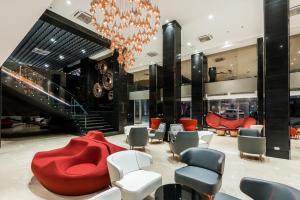 Posezení v ubytování Hotel JAL City Bangkok + 37 fotografií