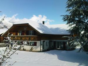 Haus Abendberg v zimě