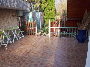 Balkón alebo terasa v ubytovaní Attila-Apartman Budaörs
