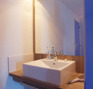 Koupelna v ubytování VVF Soulac-sur-Mer Bordeaux Médoc