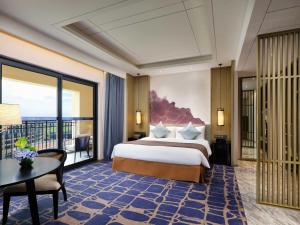 Postel nebo postele na pokoji v ubytování Primus Hotel Shanghai Sanjiagang - Offer Pudong International Airport and Disney shuttle