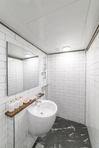 Koupelna v ubytování Gyeongju Hwarangroo