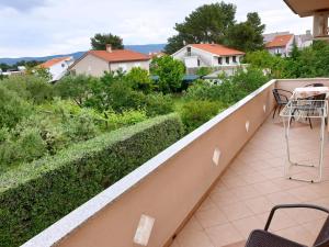 Balkón nebo terasa v ubytování Apartments Elvira