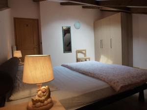 Postel nebo postele na pokoji v ubytování Casa Angela