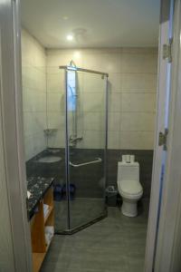A bathroom at Beidaihe No. 3 Jinhai