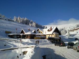 Appartements Futtertrögl during the winter