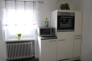 Kuchyň nebo kuchyňský kout v ubytování Ferien- und Monteurwohnung Julia + 5 fotografií
