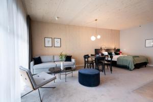 Postel nebo postele na pokoji v ubytování Reykjavik Residence Apartment Hotel