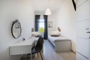 Posteľ alebo postele v izbe v ubytovaní *** Lounge terrace apartment with the harbour view / city centre ***