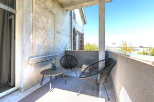 Balkón alebo terasa v ubytovaní *** Lounge terrace apartment with the harbour view / city centre ***
