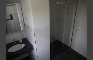 Et badeværelse på Atelierhaus Meersburg