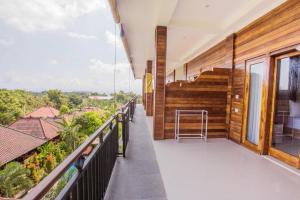 Ein Balkon oder eine Terrasse in der Unterkunft Dinatah Lembongan Villas