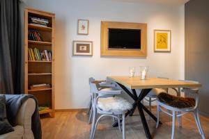 TV a/nebo společenská místnost v ubytování Wisła Centrum & Park