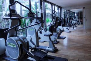 Fitness center at/o fitness facilities sa Hotel Lungomare