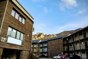 Výhľad na hory alebo výhľad na hory priamo z apartmánu