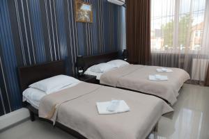 Postel nebo postele na pokoji v ubytování Hotel Like + 37 fotografií